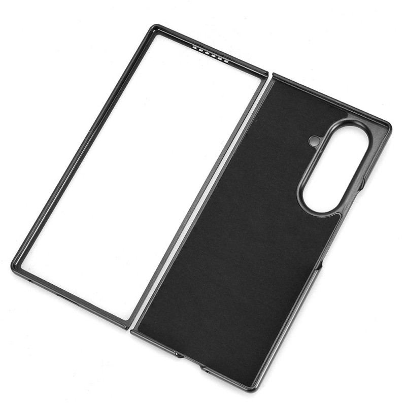 Coque Samsung Galaxy Z Fold 7 Effet Cuir Couture