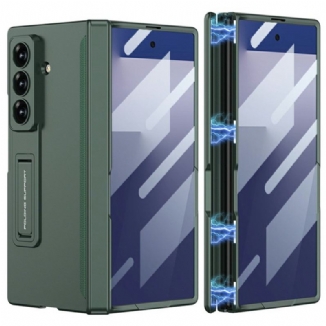 Coque Samsung Galaxy Z Fold 7 Film Protecteur d'Écran et Support Magnétique