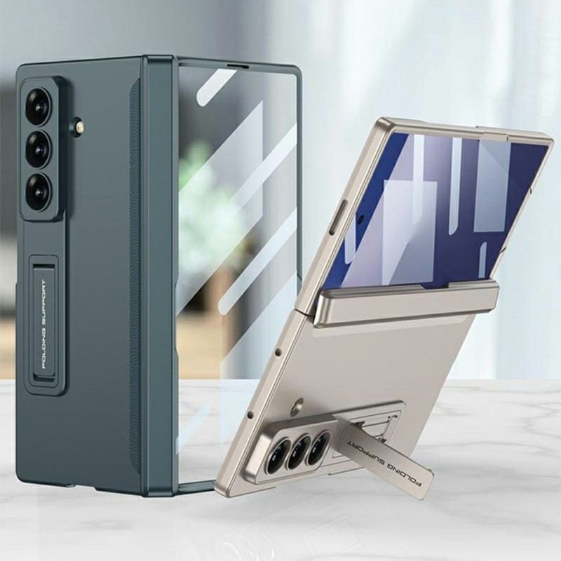 Coque Samsung Galaxy Z Fold 7 Film Protecteur d'Écran et Support Magnétique