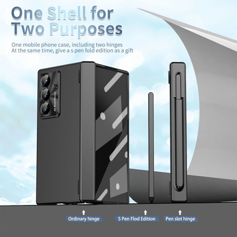 Coque Samsung Galaxy Z Fold 7 Film en Verre Trempé et Porte-Stylet