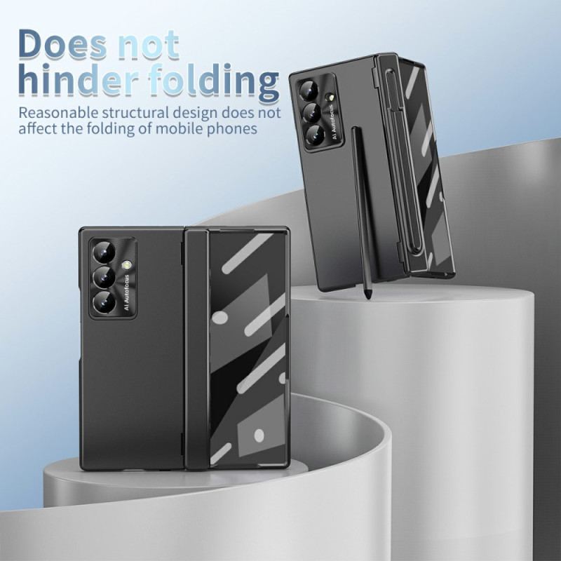 Coque Samsung Galaxy Z Fold 7 Film en Verre Trempé et Porte-Stylet