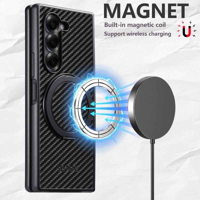 Coque Samsung Galaxy Z Fold 7 Magnétique avec Anneau-Support SUTENI