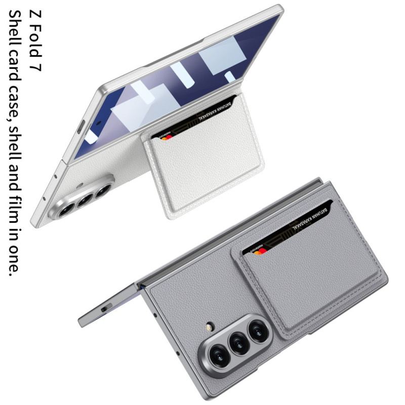 Coque Samsung Galaxy Z Fold 7 Porte-Cartes et Support GKK