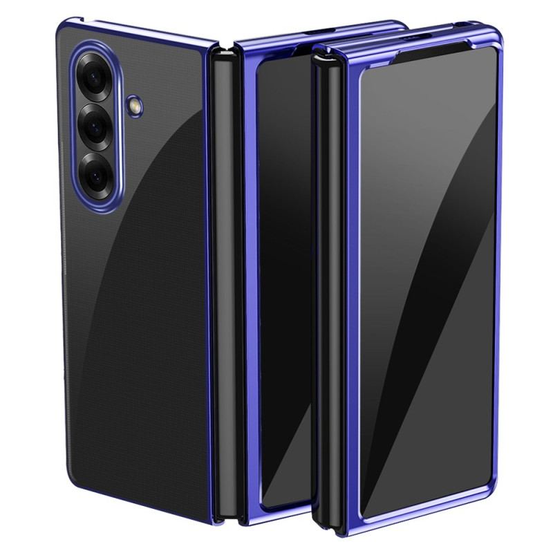 Coque Samsung Galaxy Z Fold 7 Rebord Effet Métal