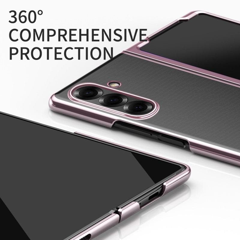 Coque Samsung Galaxy Z Fold 7 Rebord Effet Métal