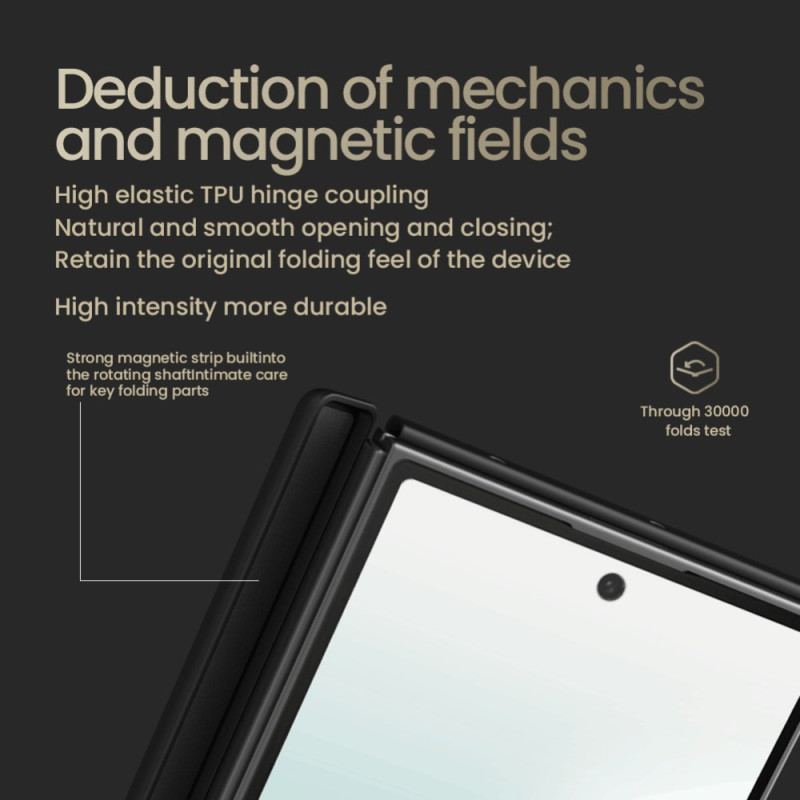 Coque Samsung Galaxy Z Fold 7 Support et Compatibilité MagSafe NILLKIN