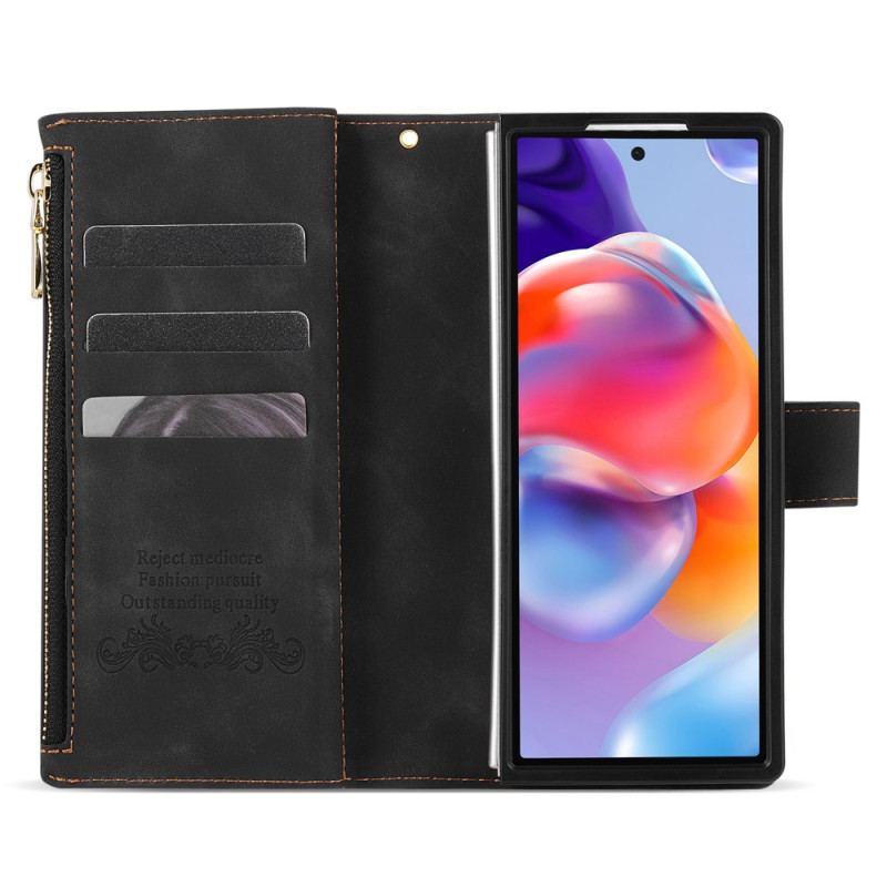 Housse Samsung Galaxy Z Fold 7 Portefeuille Bicolore