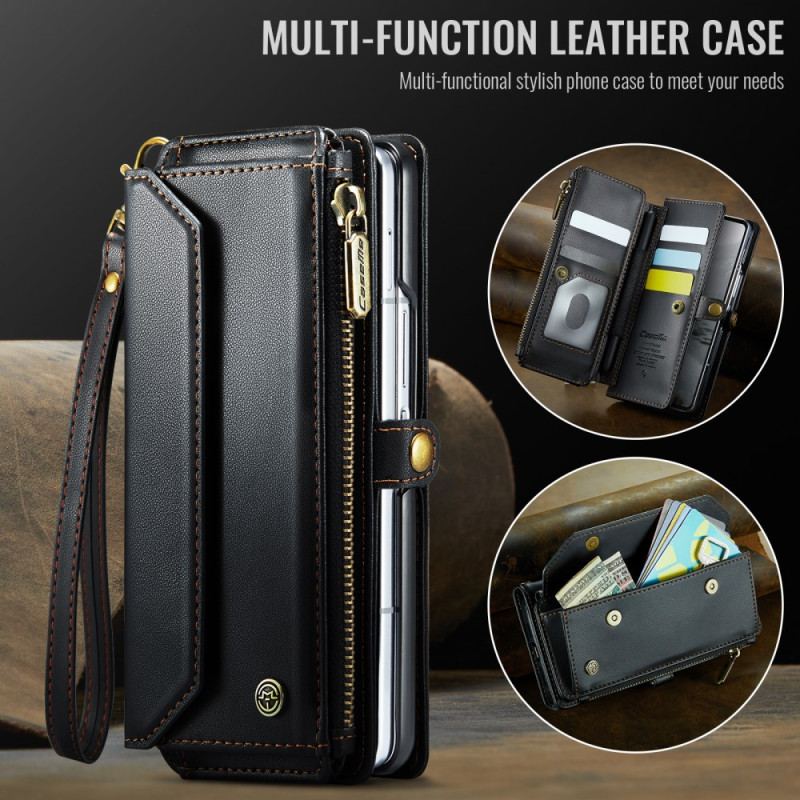 Housse Samsung Galaxy Z Fold 7 Portefeuille CASEME