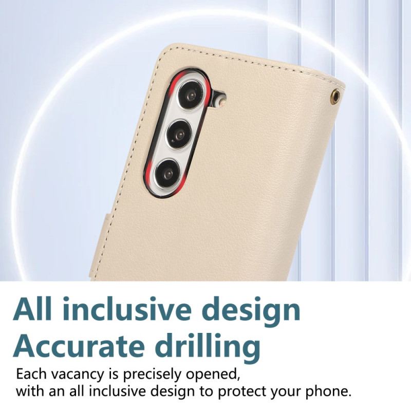 Housse Samsung Galaxy Z Fold 7 Portefeuille à Lanière