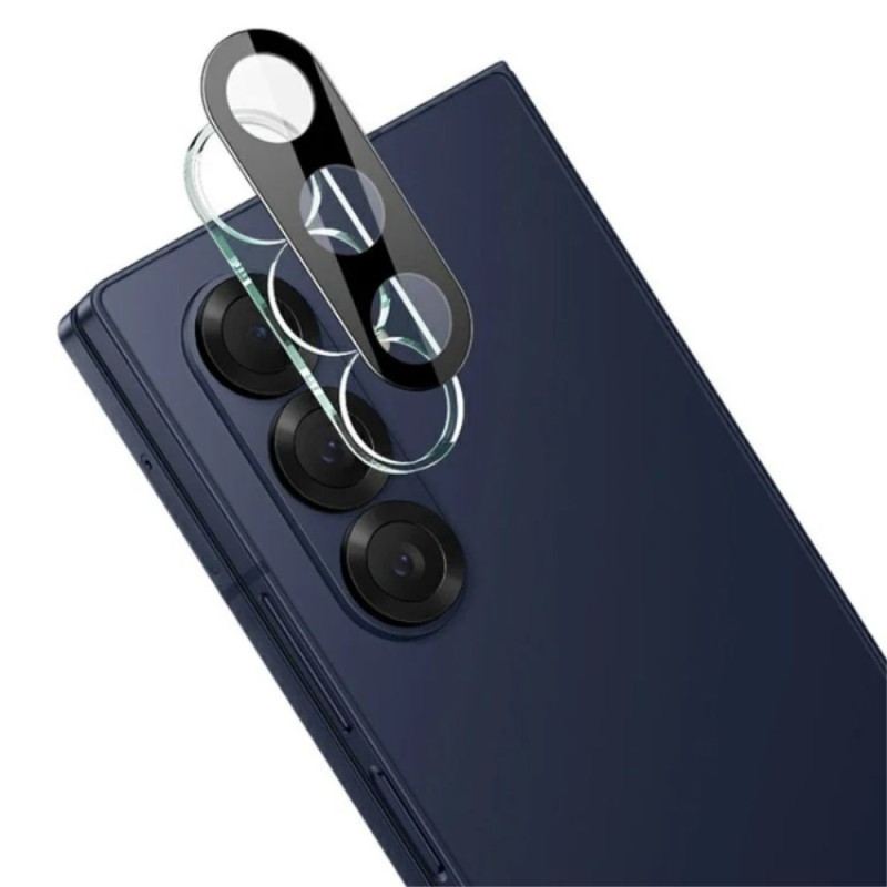 Lentille de Protection en Verre Trempé pour Samsung Galaxy Z Fold 7 (version noire)