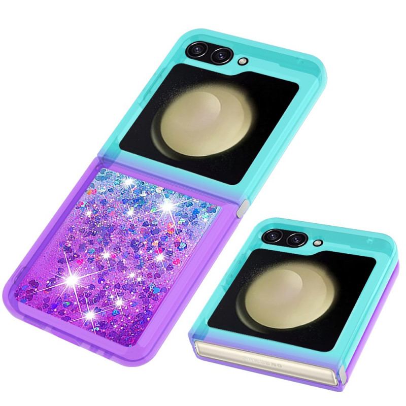 Coque pSamsung Galaxy Z Flip 7 FE / Z Flip 6 Paillettes Gradient