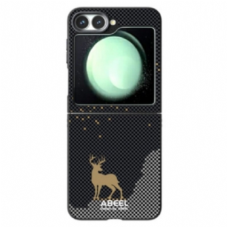 Coque Samsung Galaxy Z Flip 7 FE 5G / Z Flip 6 5G Compatible MagSafe Motif Cerf
