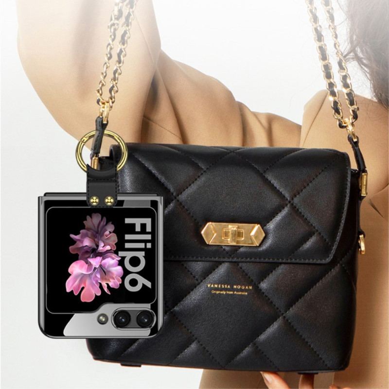 Coque Samsung Galaxy Z Flip 7 FE / Z Flip 6 Aneau-Support et Film Écran