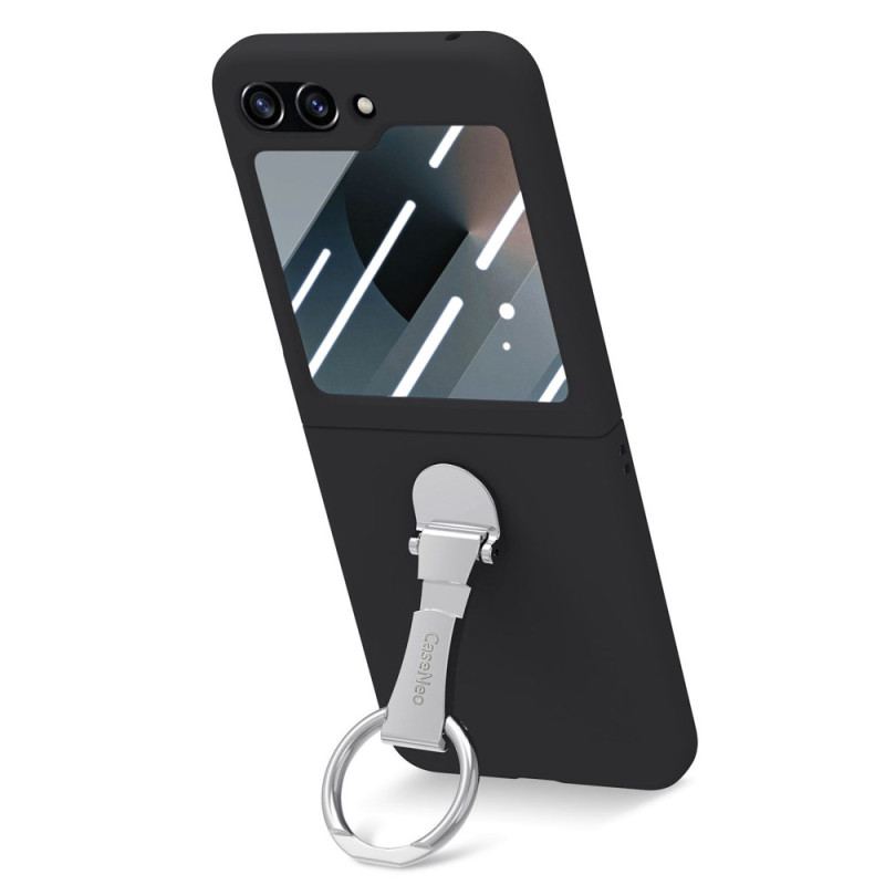 Coque Samsung Galaxy Z Flip 7 FE / Z Flip 6 Anneau-Support et Protecteur Écran Arrière