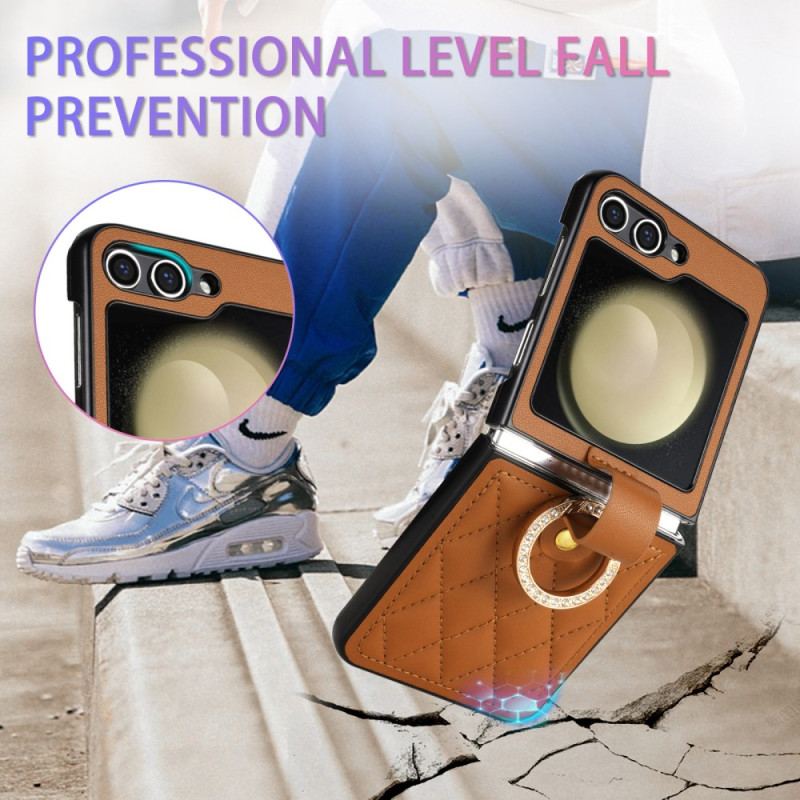 Coque Samsung Galaxy Z Flip 7 FE / Z Flip 6 Classique Matelassée