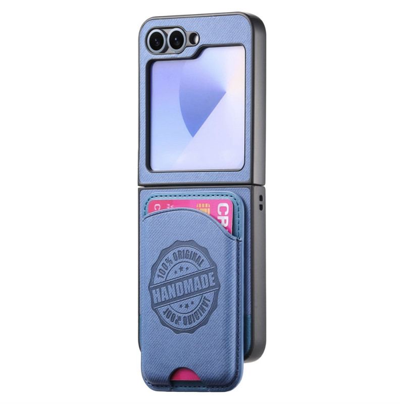 Coque Samsung Galaxy Z Flip 7 FE / Z Flip 6 Compatible MagSafe Porte-Cartes Détachable