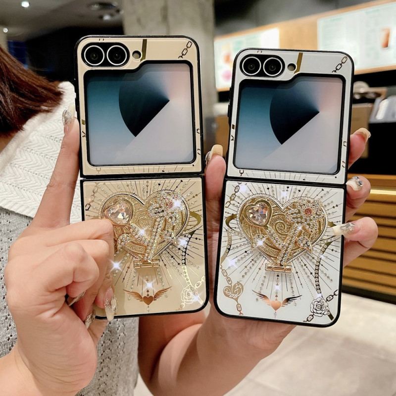 Coque Samsung Galaxy Z Flip 7 FE / Z Flip 6 Cristaux