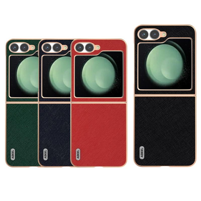 Coque Samsung Galaxy Z Flip 7 FE / Z Flip 6 Cuir Texturé