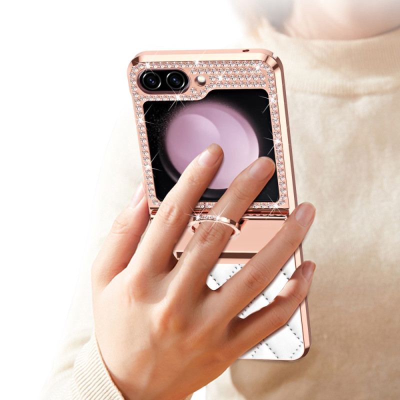 Coque Samsung Galaxy Z Flip 7 FE / Z Flip 6 Décoration Strass