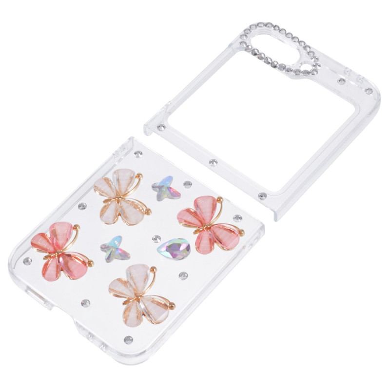 Coque Samsung Galaxy Z Flip 7 FE / Z Flip 6 Décoration Strass