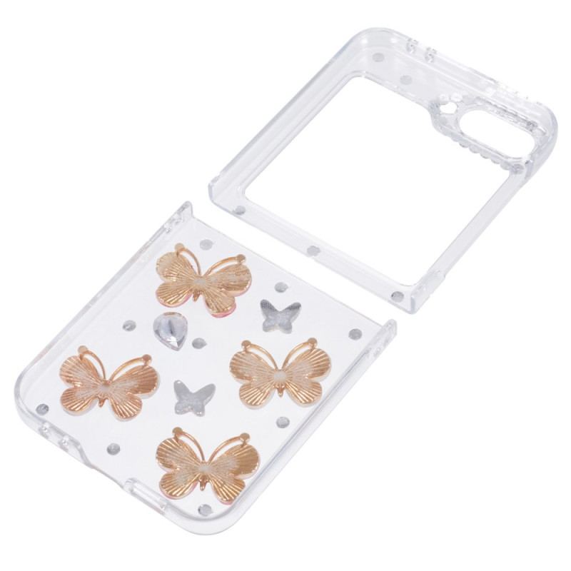 Coque Samsung Galaxy Z Flip 7 FE / Z Flip 6 Décoration Strass