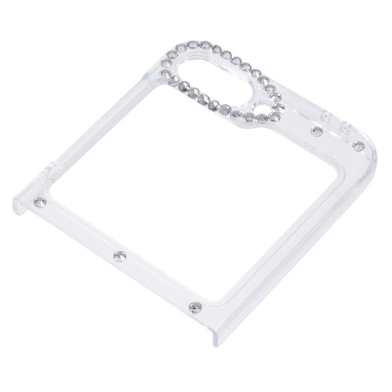 Coque Samsung Galaxy Z Flip 7 FE / Z Flip 6 Décoration Strass