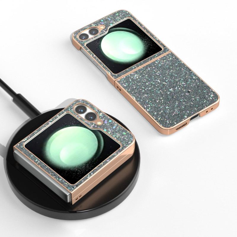 Coque Samsung Galaxy Z Flip 7 FE / Z Flip 6 Design Pailleté