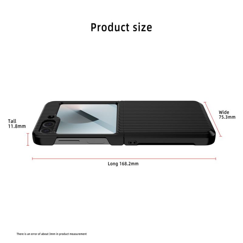 Coque Samsung Galaxy Z Flip 7 FE / Z Flip 6 Design Rayé