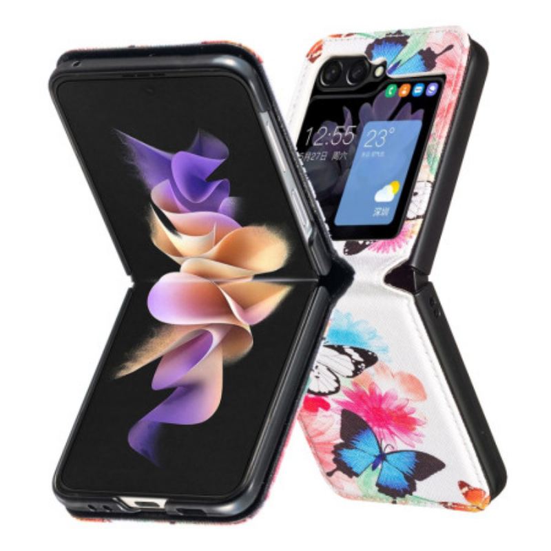 Coque Samsung Galaxy Z Flip 7 FE / Z Flip 6 Deux Papillons