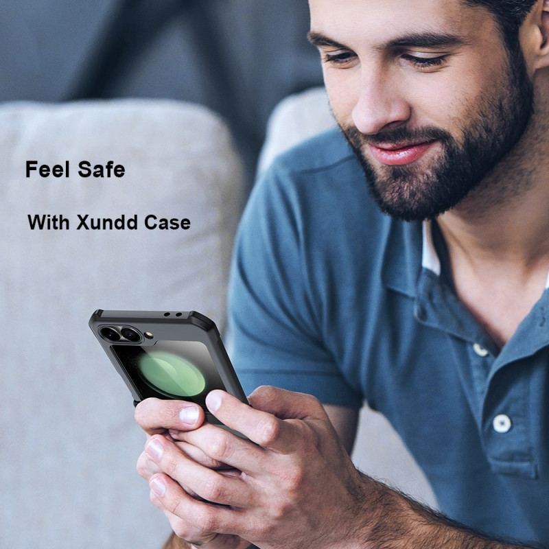 Coque Samsung Galaxy Z Flip 7 FE / Z Flip 6 Film Écran Petit Arrière XUNDD