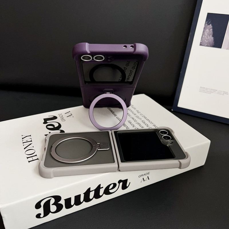 Coque Samsung Galaxy Z Flip 7 FE / Z Flip 6 Magnétique Support Intégré