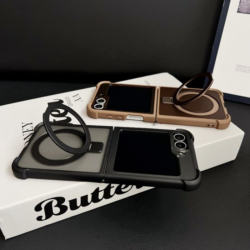 Coque Samsung Galaxy Z Flip 7 FE / Z Flip 6 Magnétique Support Intégré