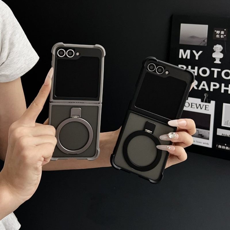 Coque Samsung Galaxy Z Flip 7 FE / Z Flip 6 Magnétique Support Intégré
