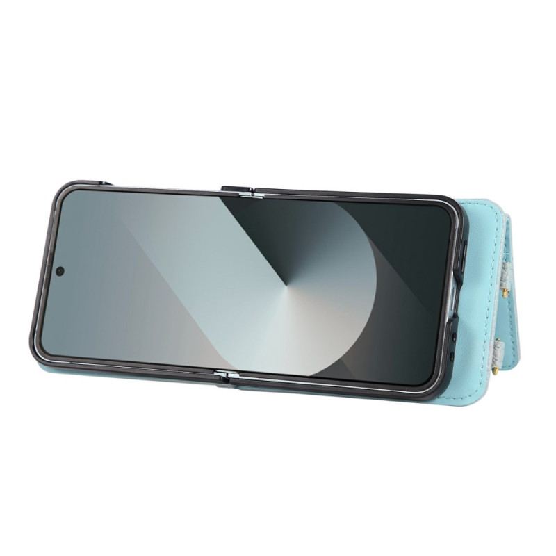 Coque Samsung Galaxy Z Flip 7 FE / Z Flip 6 Matelassée avec Bandoulière