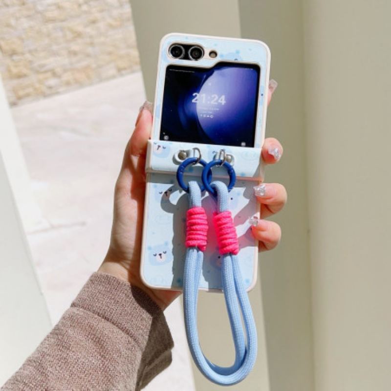 Coque Samsung Galaxy Z Flip 7 FE / Z Flip 6 Motif Ours et Dragonne