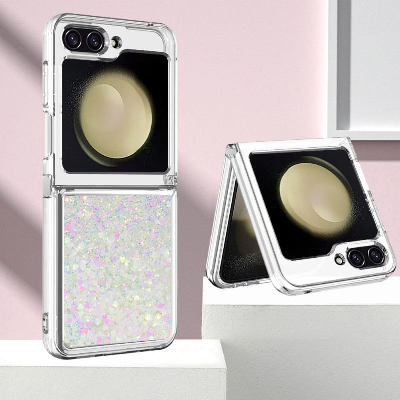Coque Samsung Galaxy Z Flip 7 FE / Z Flip 6 Paillettes