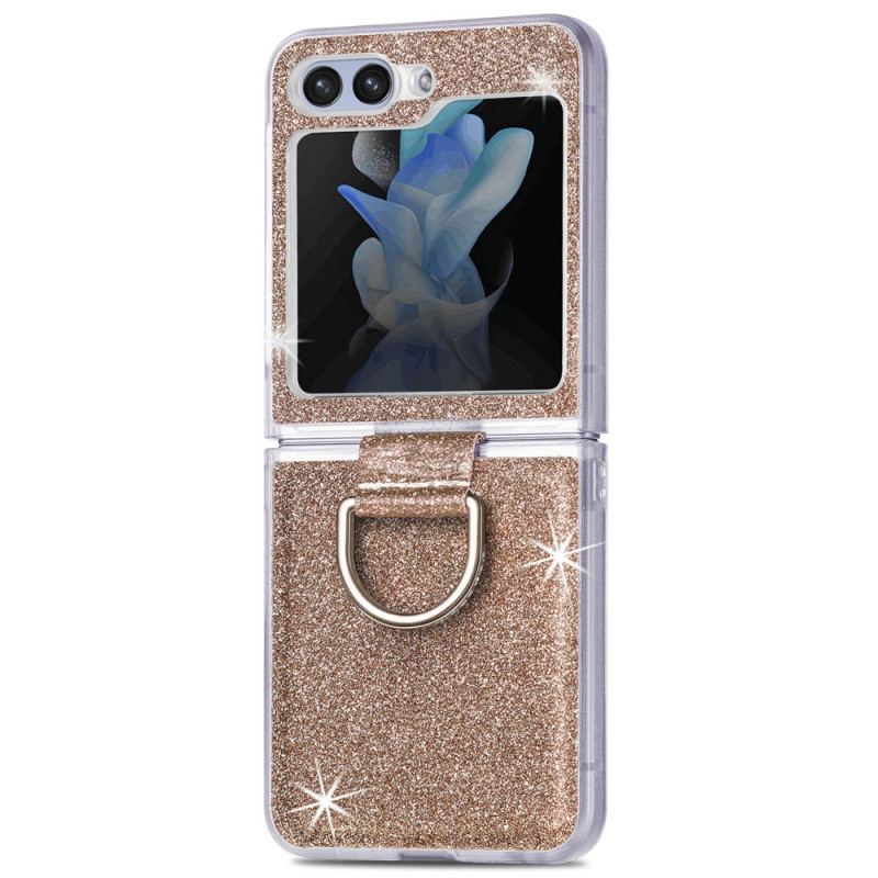 Coque Samsung Galaxy Z Flip 7 FE / Z Flip 6 Paillettes et Strass