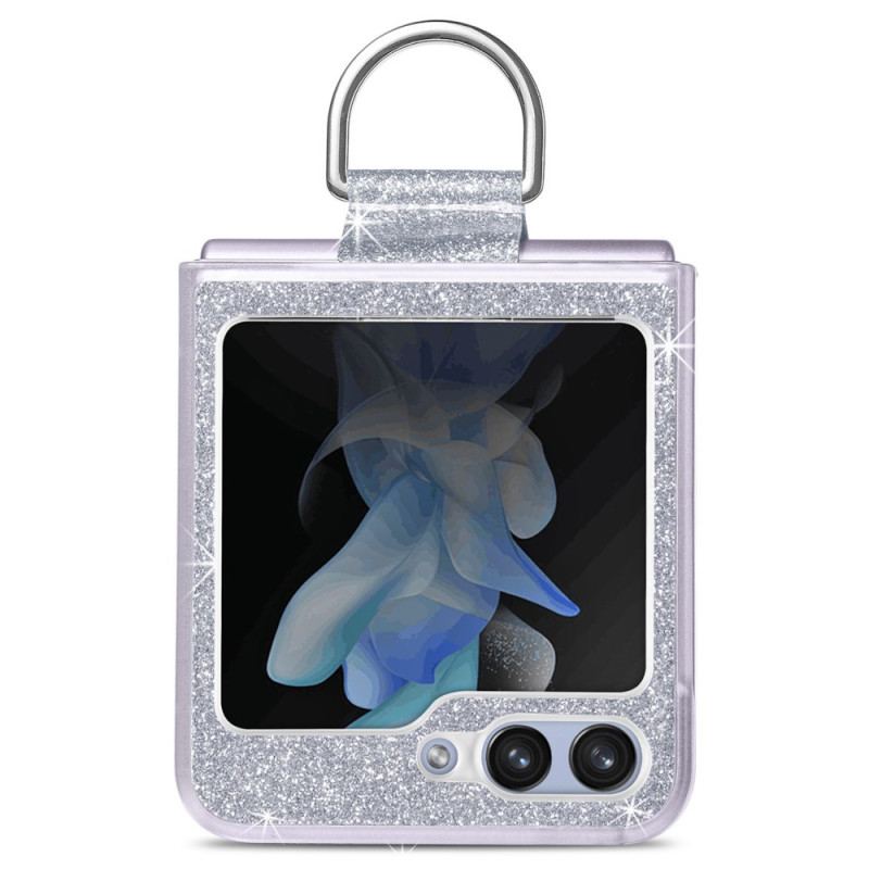Coque Samsung Galaxy Z Flip 7 FE / Z Flip 6 Paillettes et Strass