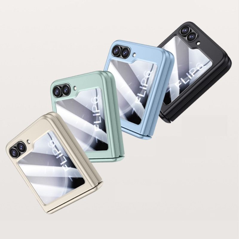 Coque Samsung Galaxy Z Flip 7 FE / Z Flip 6 Protection de Charnière et Film Écran Arrière en Verre Trempé