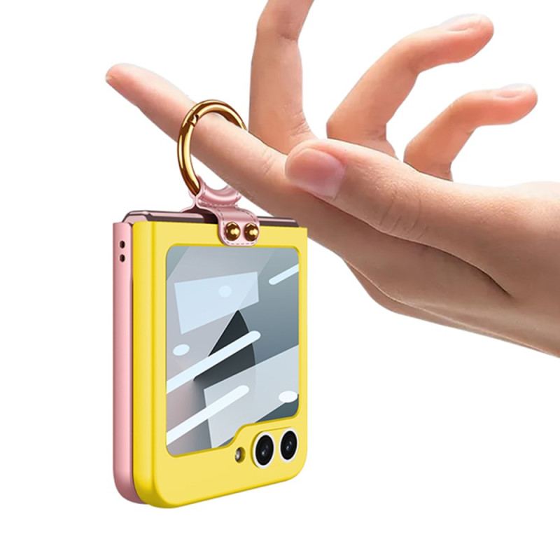 Coque Samsung Galaxy Z Flip 7 FE / Z Flip 6 Protection Magnétique de charnière et Support Bicolore