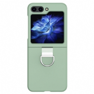 Coque Samsung Galaxy Z Flip 7 FE / Z Flip 6 Rigide Anneau Métallique
