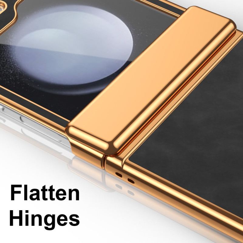 Coque Samsung Galaxy Z Flip 7 FE / Z Flip 6 Simili Cuir