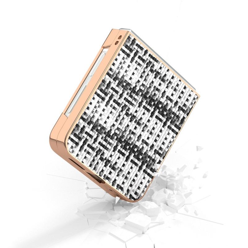 Coque Samsung Galaxy Z Flip 7 FE / Z Flip 6 Simili Cuir Texturé