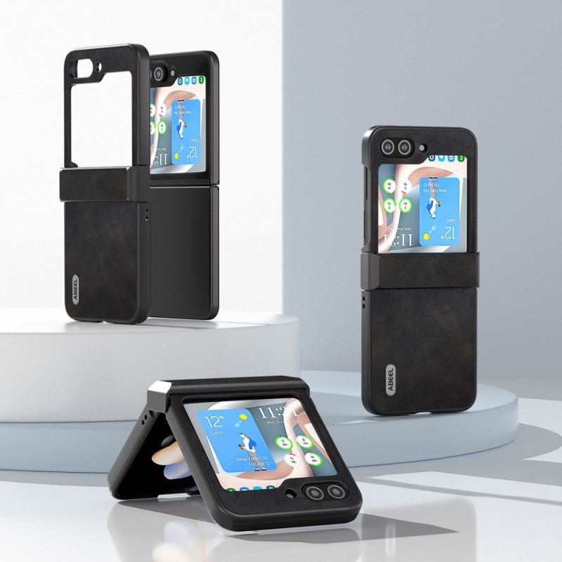 Coque Samsung Galaxy Z Flip 7 FE / Z Flip 6 Style Cuir Vintage ABEEL