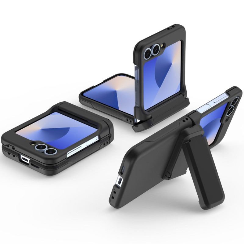 Coque Samsung Galaxy Z Flip 7 FE / Z Flip 6 Support Intégré et Porte-Carte
