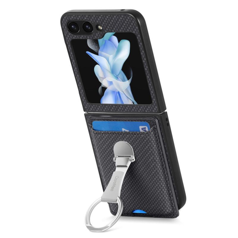 Coque Samsung Galaxy Z Flip 7 FE / Z Flip 6 Support Pliable et Porte-cartes
