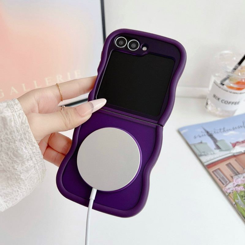 Coque Samsung Galaxy Z Flip 7 FE / Z Flip 6 Support Rotatif et Miroir Intégré