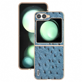 Coque Samsung Galaxy Z Flip 7 FE / Z Flip 6 Texture Autruche