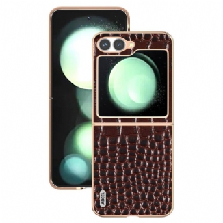 Coque Samsung Galaxy Z Flip 7 FE / Z Flip 6 Texture Crocodile