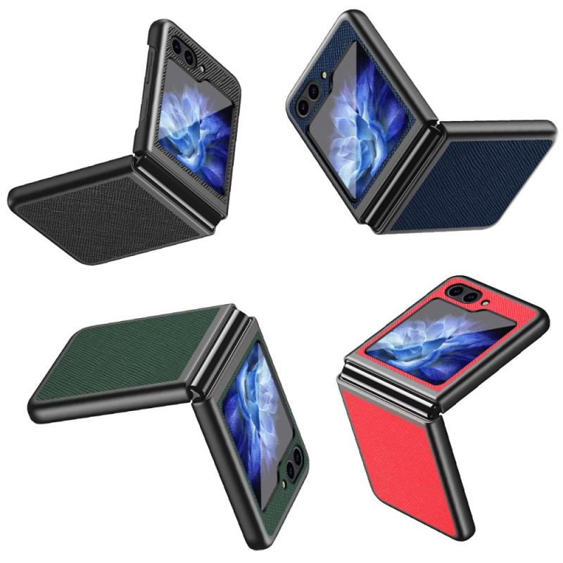 Coque Samsung Galaxy Z Flip 7 FE / Z Flip 6 Texture Croisée